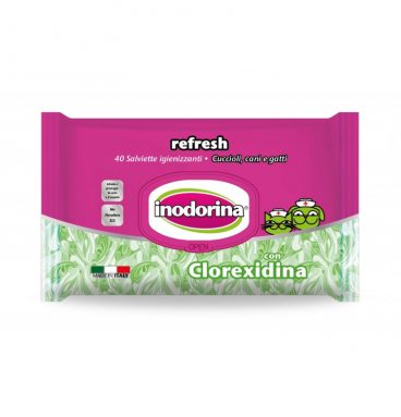 Toallitas Inodorina con Clorhexidina